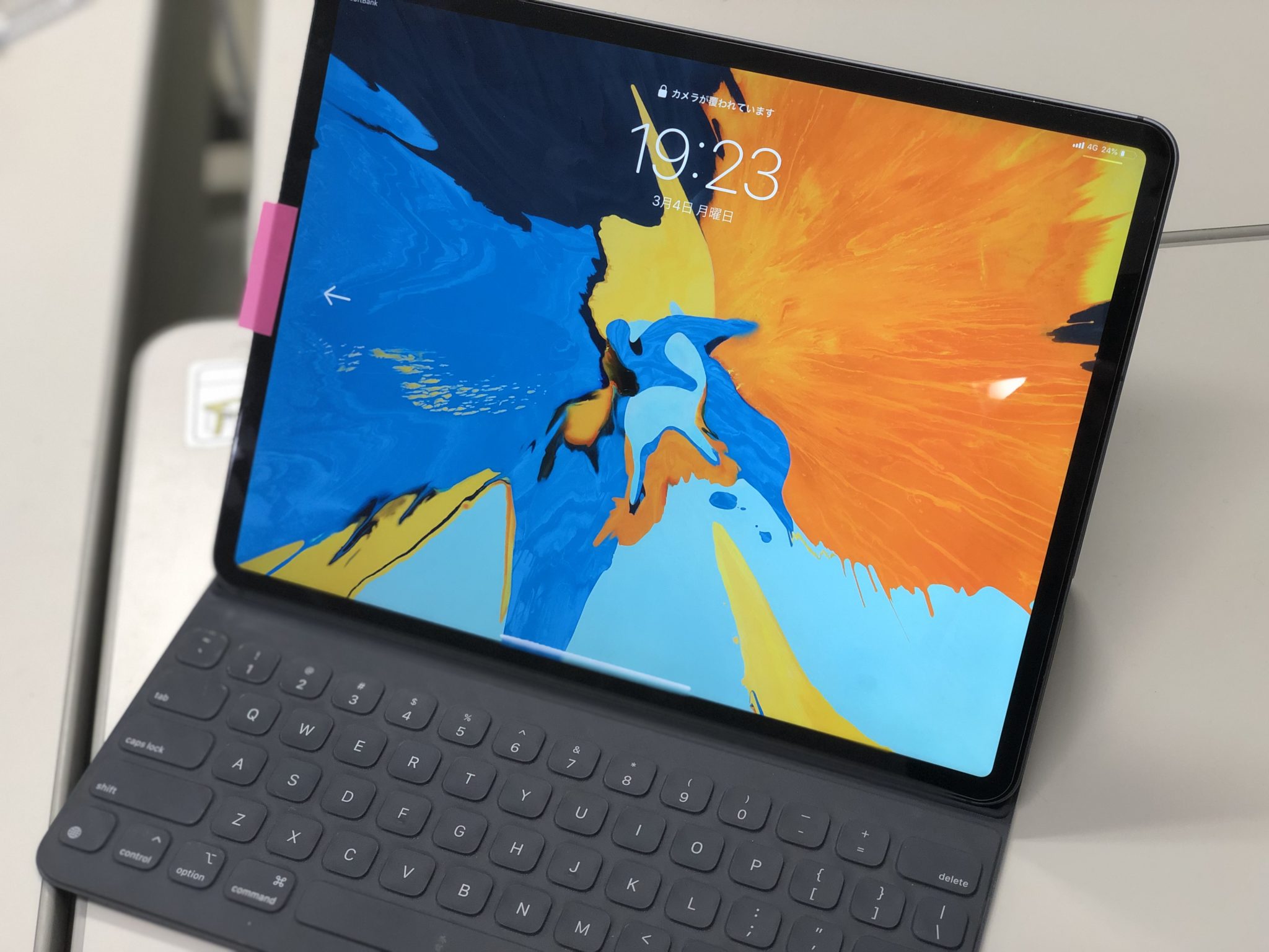 iPad Proの顔認証エラー